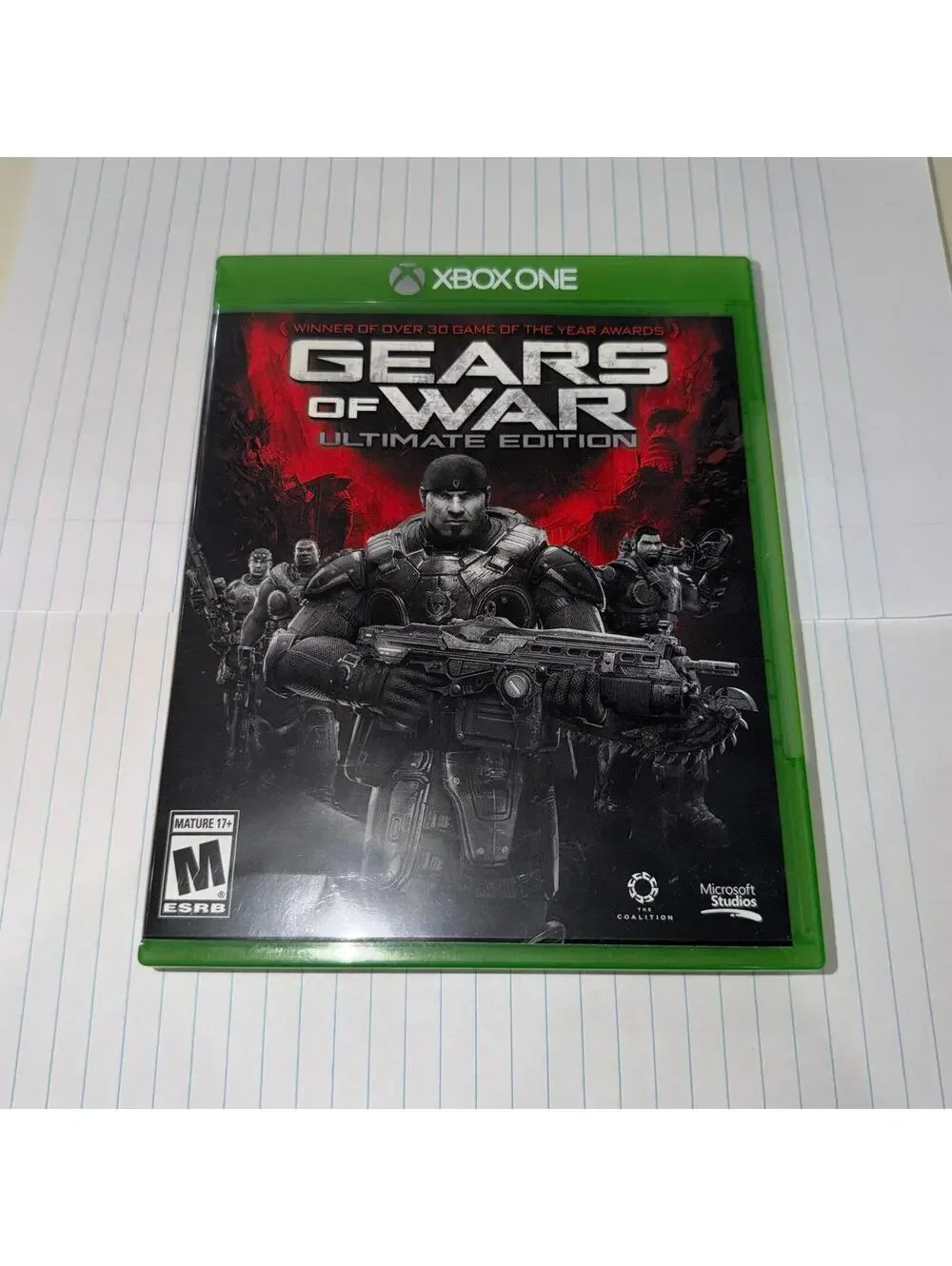 Gears of War Ultimate Edition for Xbox One Microsoft CIB